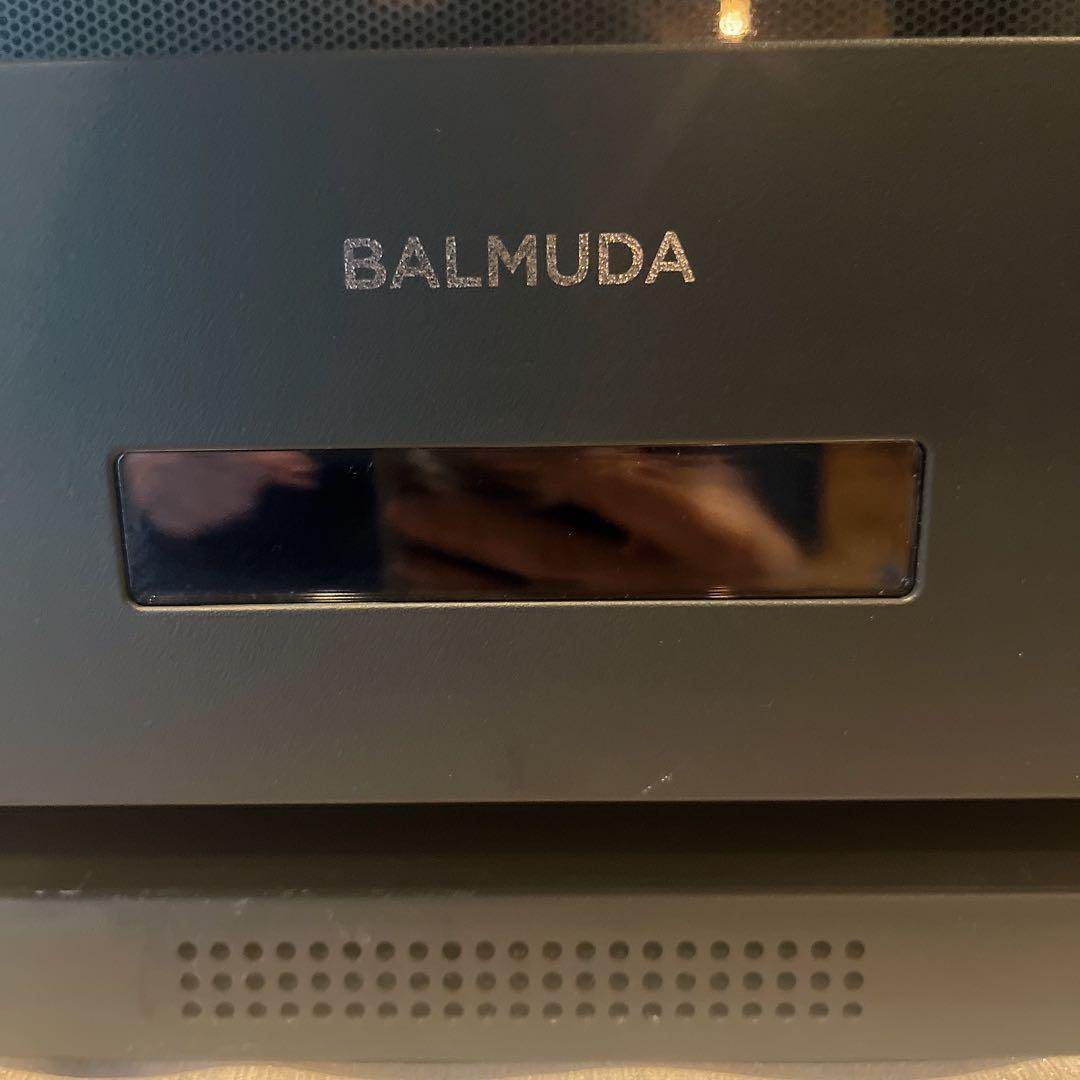 【ジャンク品】BALMUDA ブラック オーブンレンジ
