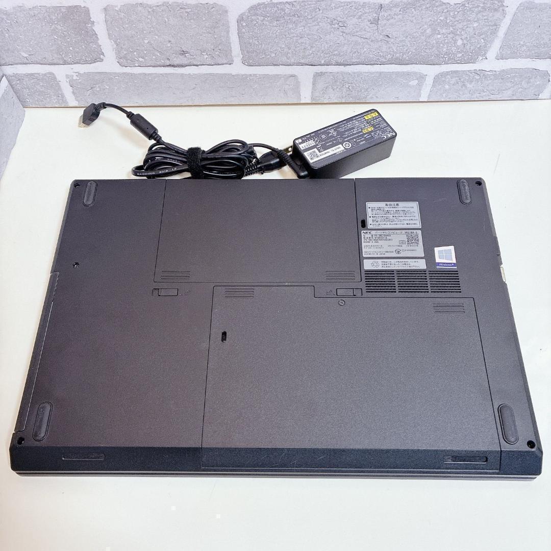 美品 NEC DVDドライブ 初期設定済 ノートパソコン Windows11