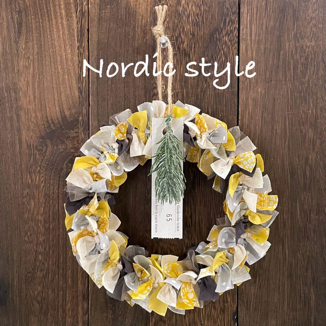 リース　#480  Nordic style