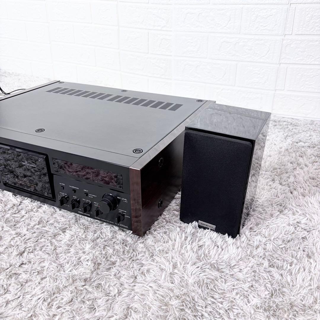 美品 ソニー TC-K333ESL 3ヘッドカセットデッキ ESシリーズ