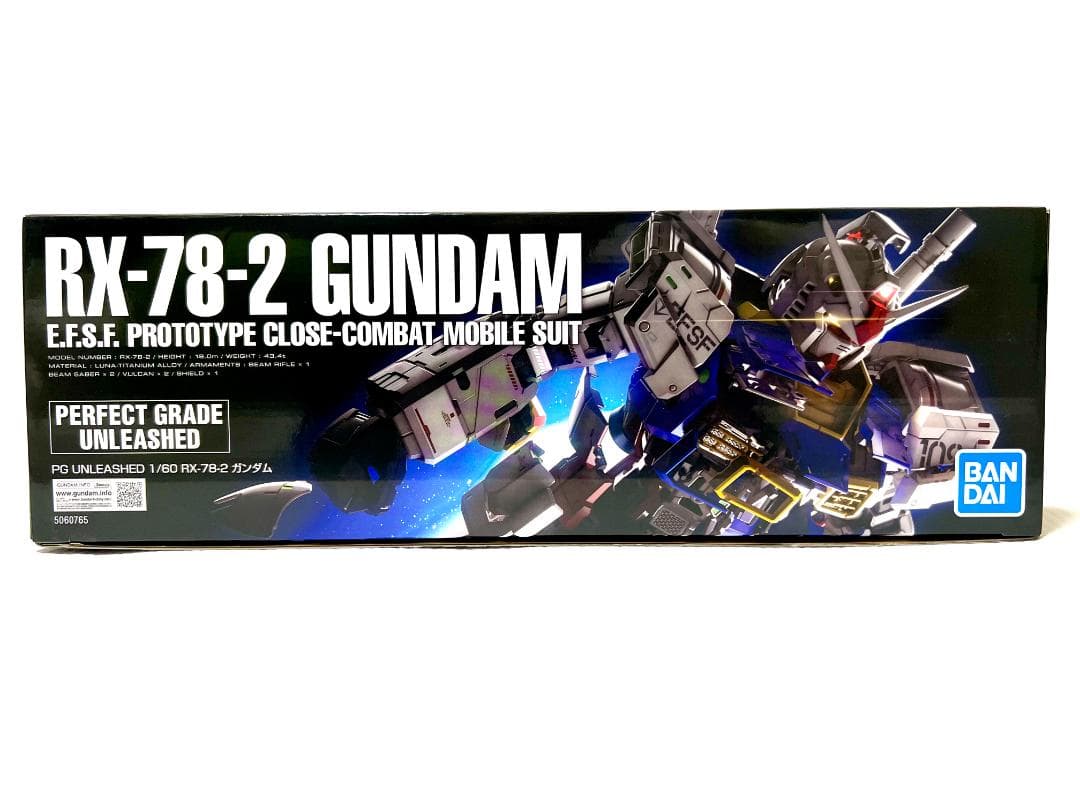 【新品・未組立】ＰＧ ＵＮＬＥＡＳＨＥＤ 1/60 RX-78-2 ガンダム