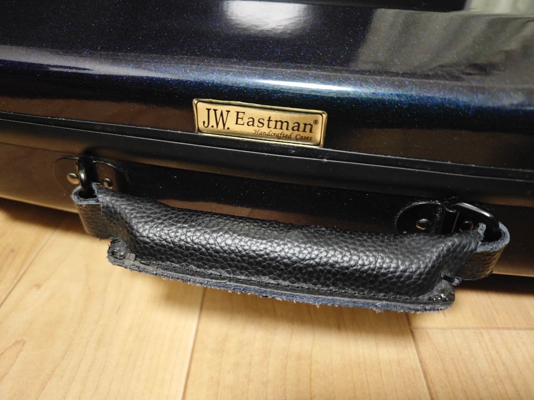 バイオリン ケース J.W.EASTMAN ハードケース 4/4　緑〜紫