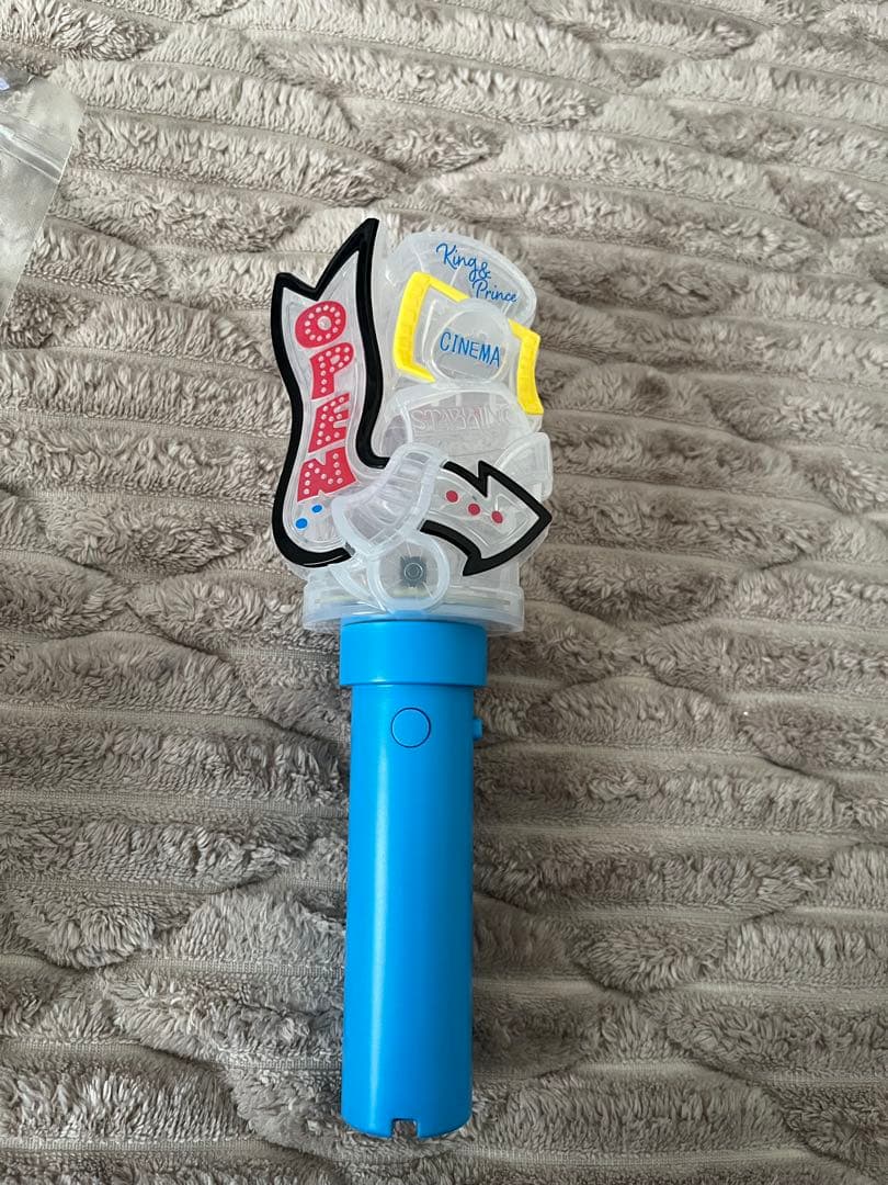 King & Prince ペンライト　うちわ　銀テ