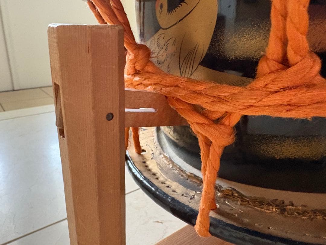 締太鼓 バチ2組付き　送料込み