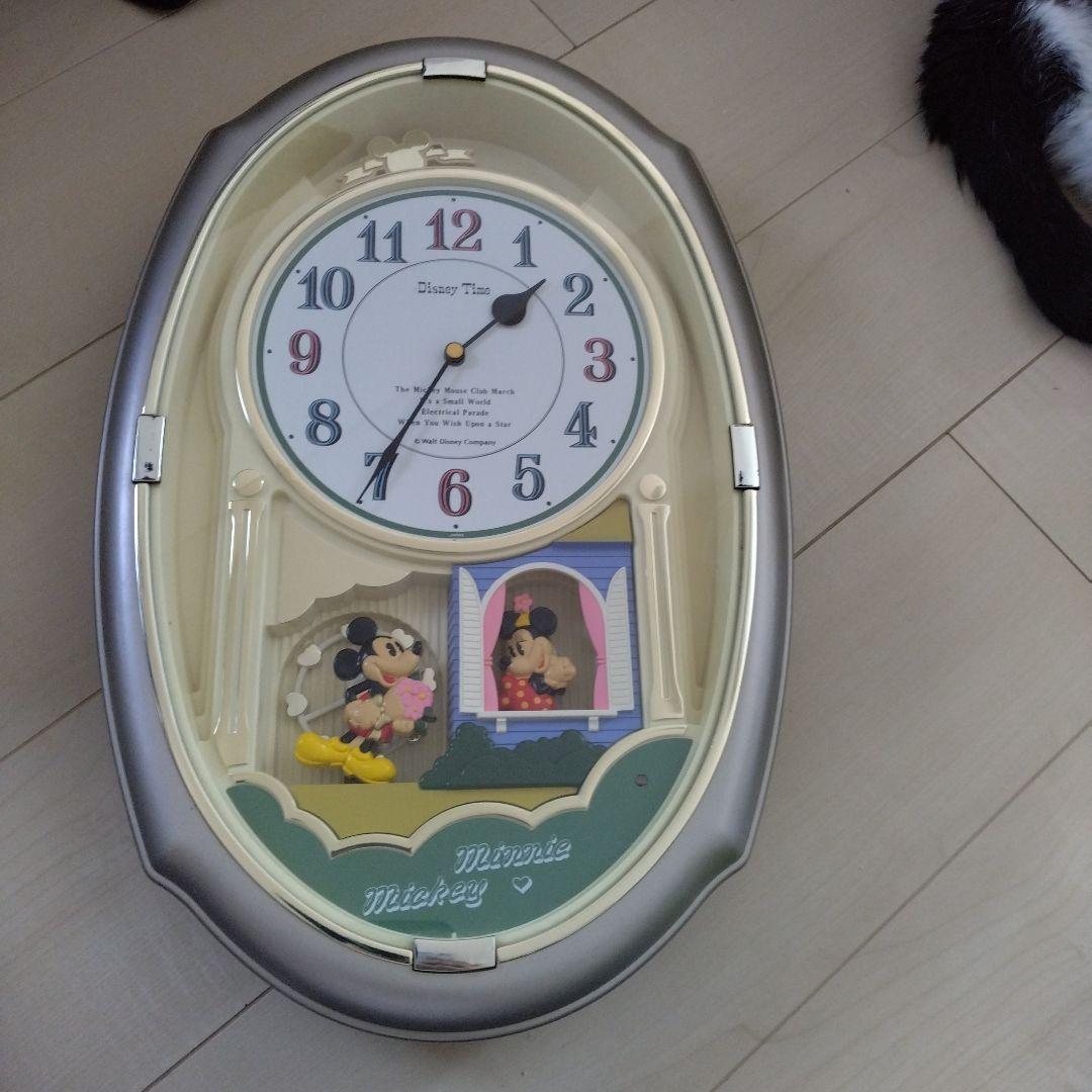 ディズニー　からくり掛け時計