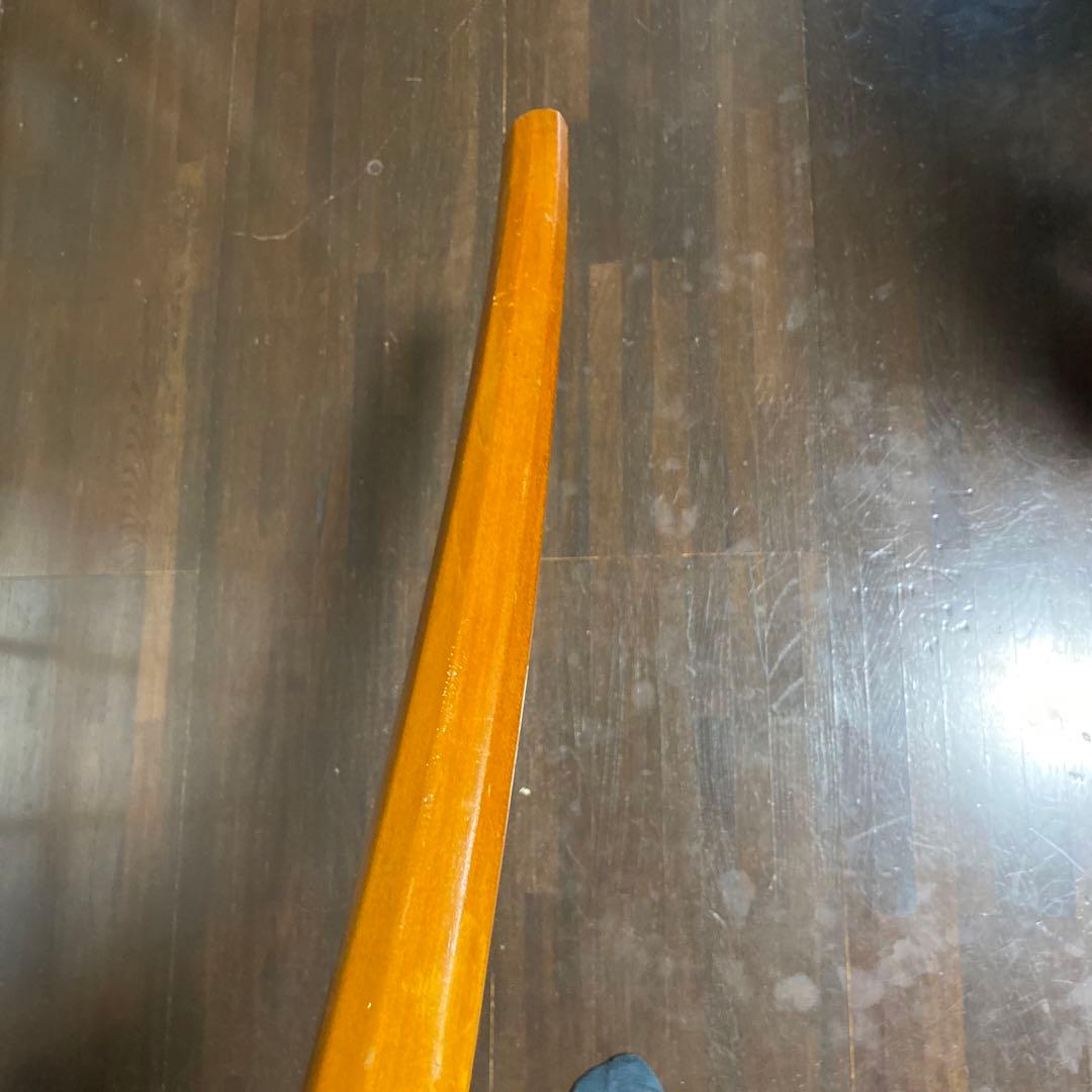 模造刀 白木鞘ニス塗り大刀