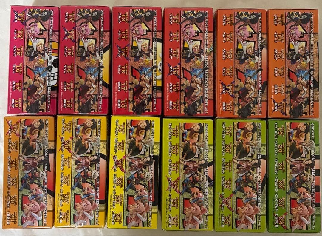未開封 ワンピース ワーコレ ヒストリーリレー　20th 全30種 コンプ