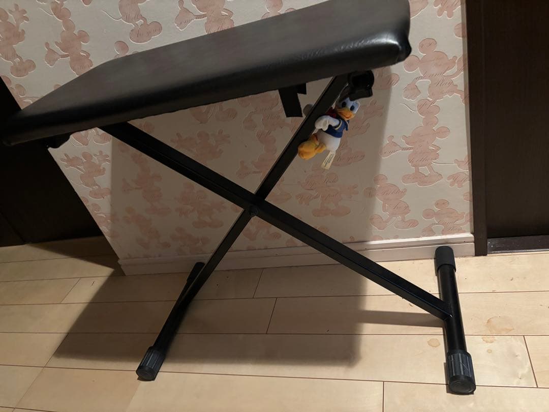 ELC-02 D-Deck 用キーボードスタンド・スピーカー ・追加:折畳チェア