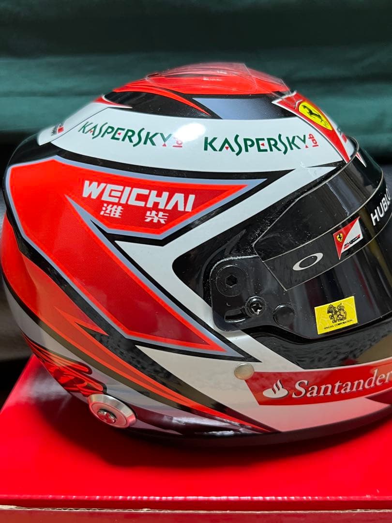 キミ・ライコネン フェラーリ 2017年 1/2 ヘルメット