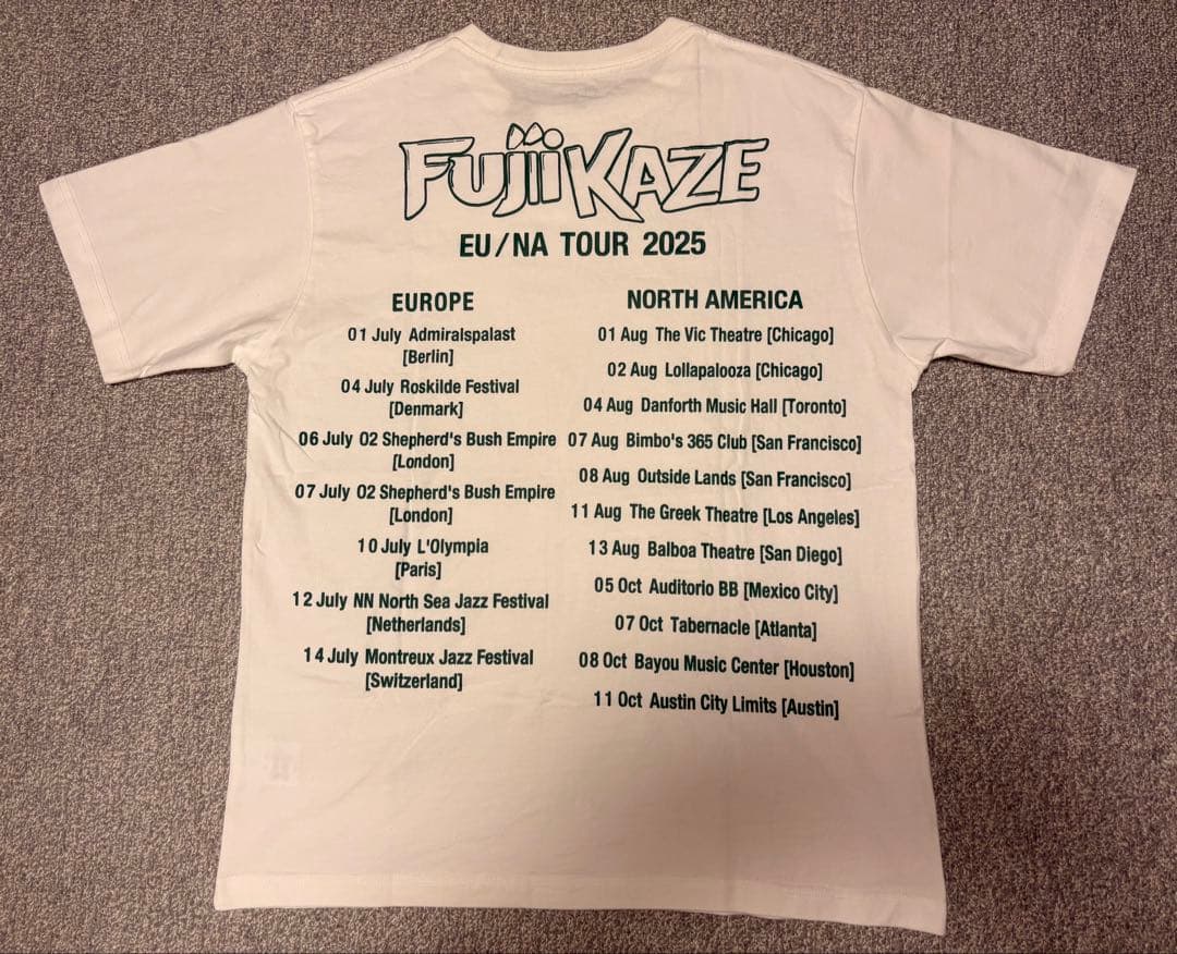 藤井風 ポテチTシャツLサイズ