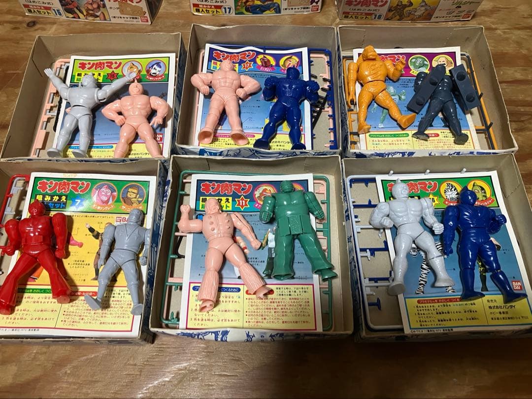 BANDAI キン肉マン 超人セット、ドラゴンボールCD