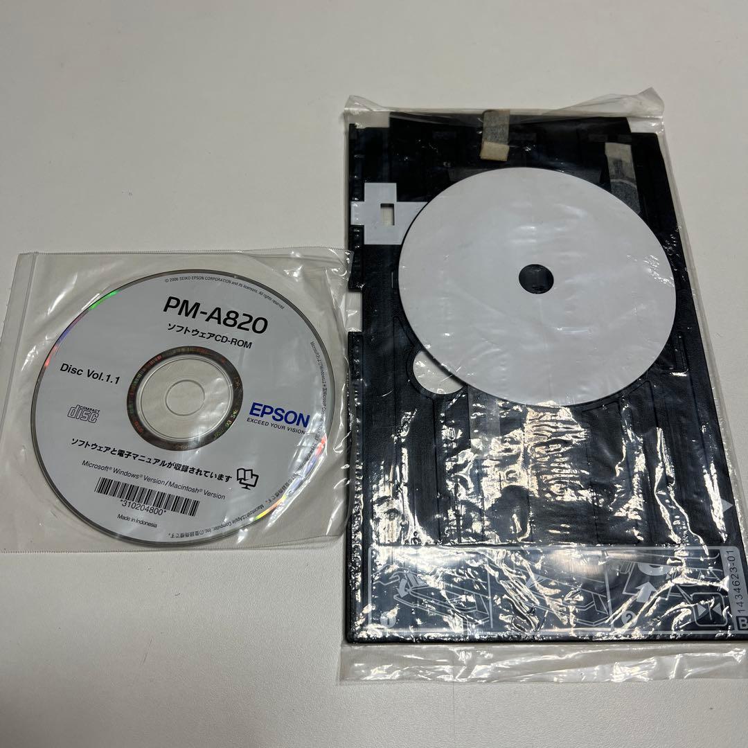 ★ジャンク品★EPSON PM-A820 インクジェットプリンター　取説付