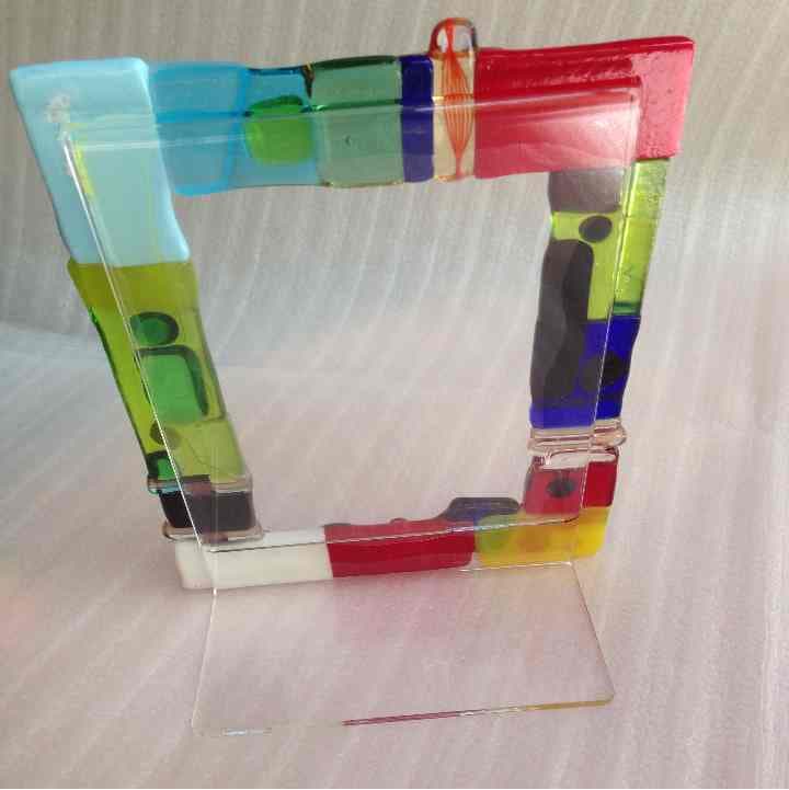 ベネチアングラスのフォトスタンド