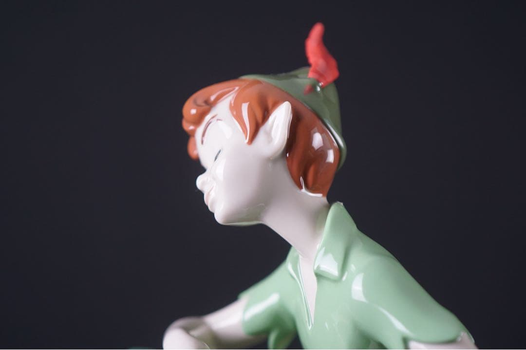 美品 リヤドロ Disney ディズニー ピーターパン 65周年 フィギュリン