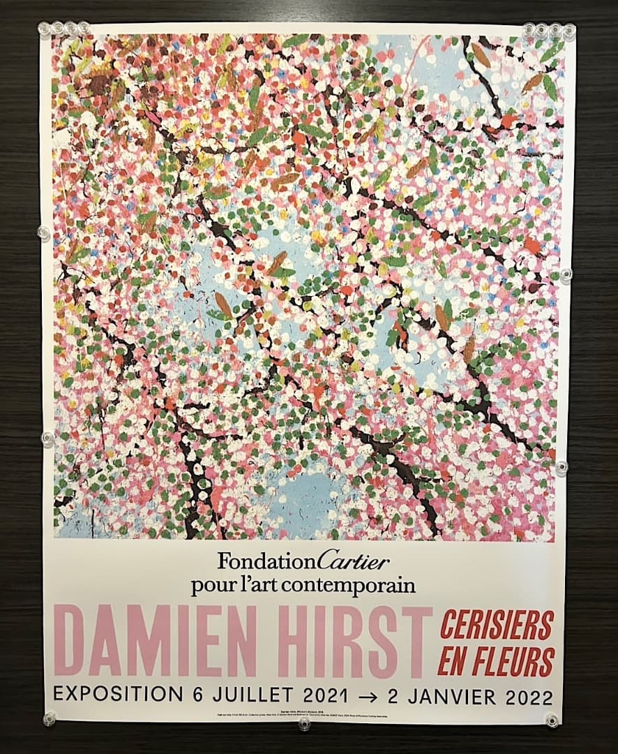 Damien Hirst ダミアンハースト CherryBlossomsポスター