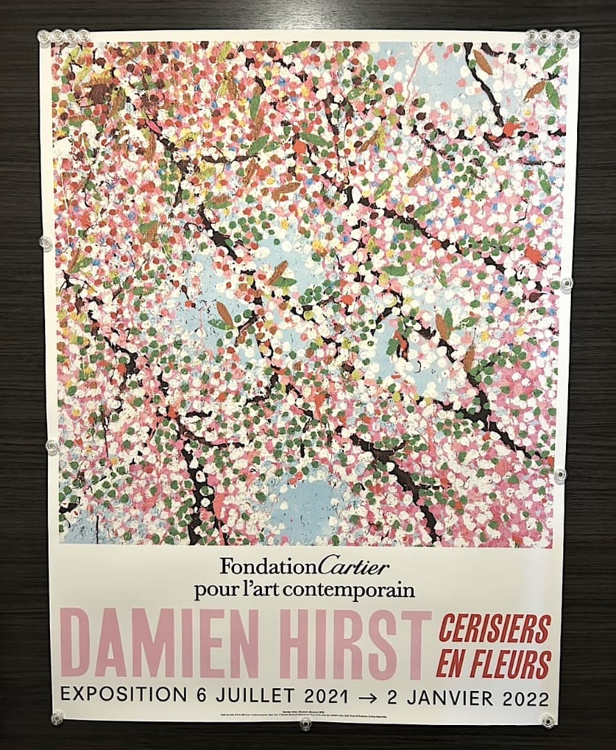 Damien Hirst ダミアンハースト CherryBlossomsポスター