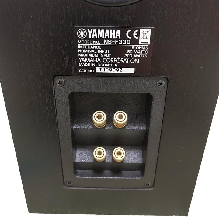 【右側】YAMAHA NS-F330(ブラック)　セット購入限定