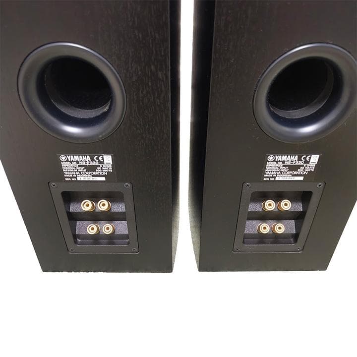 【右側】YAMAHA NS-F330(ブラック)　セット購入限定