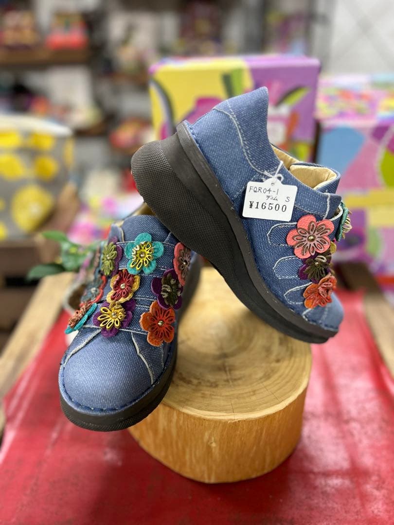 Estacionエスタシオン/ハンドメイドレザーシューズ/Sサイズ/軽量シューズ