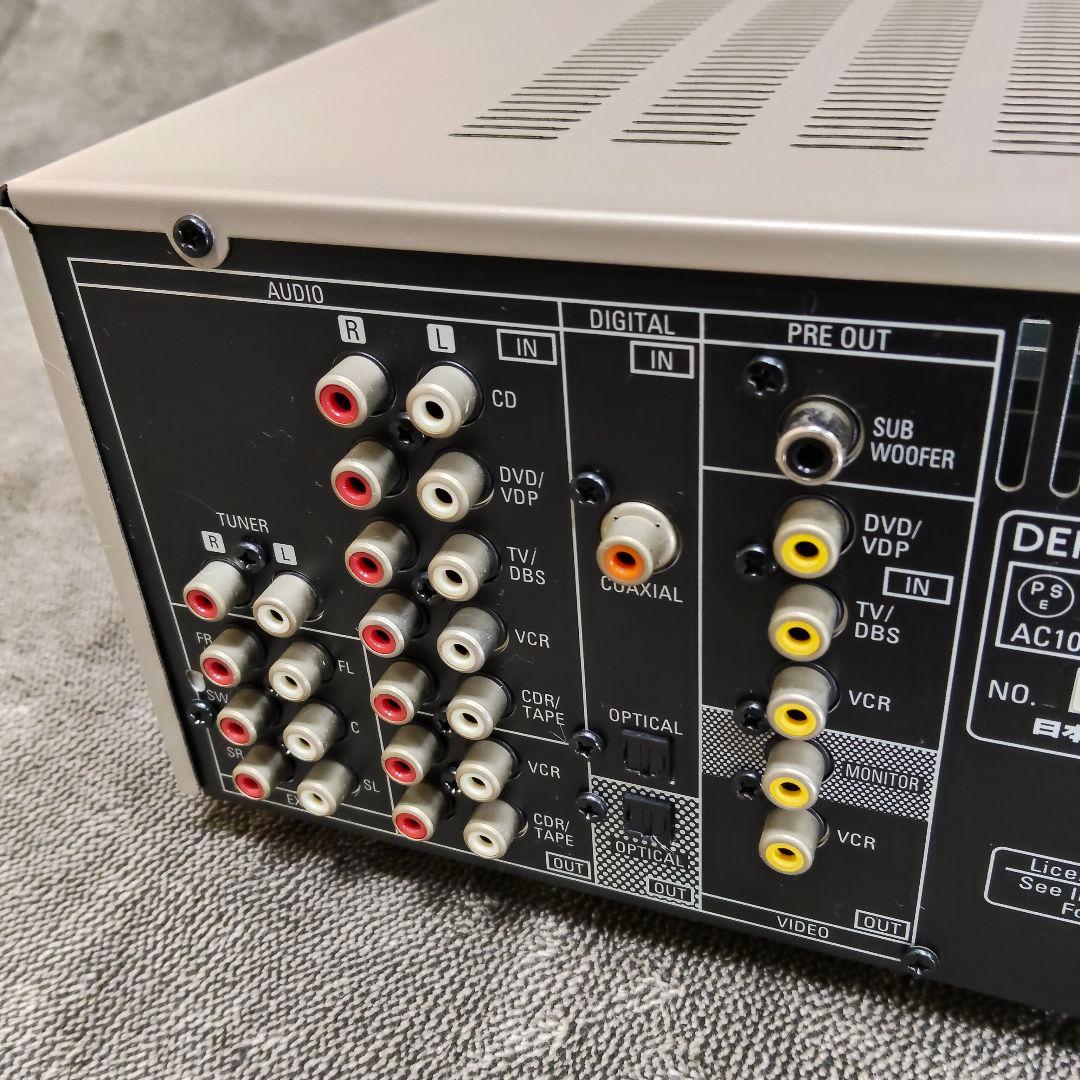 DENON デノンAVサラウンドアンプ AVC-1550 リモコン 取扱説明書付