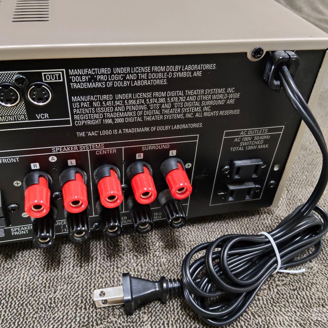 DENON デノンAVサラウンドアンプ AVC-1550 リモコン 取扱説明書付