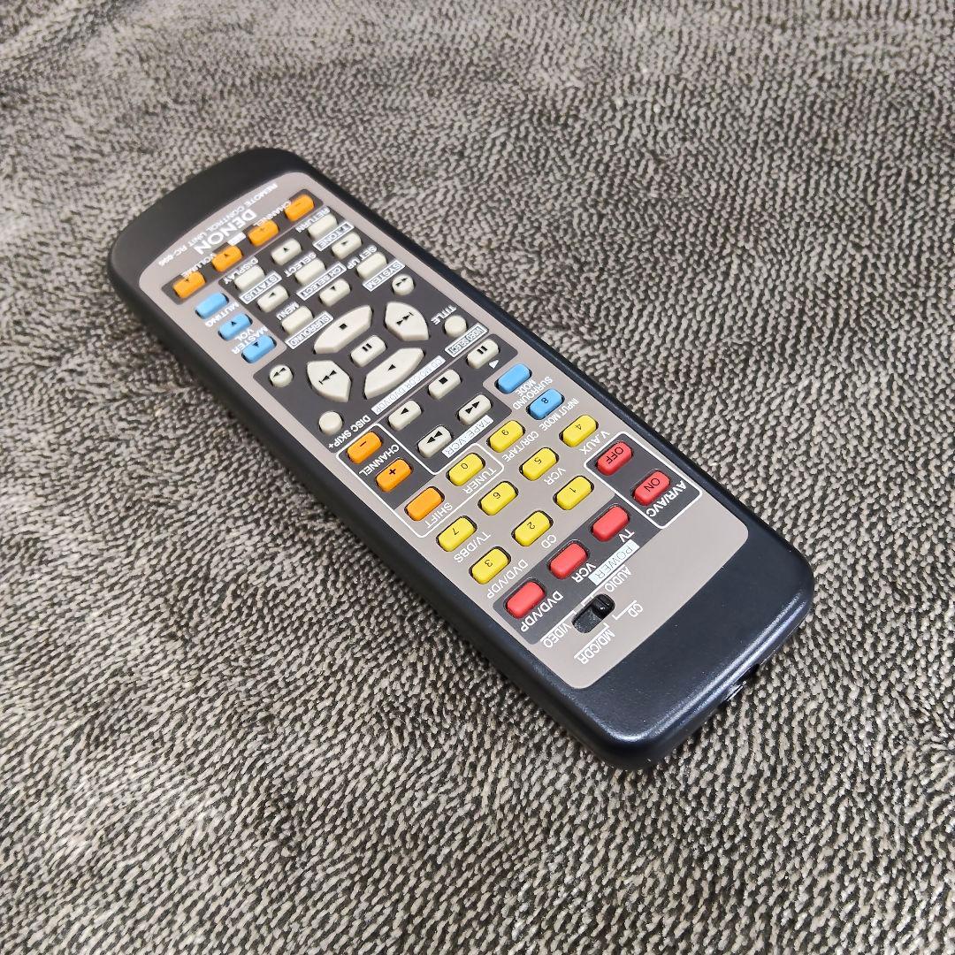 DENON デノンAVサラウンドアンプ AVC-1550 リモコン 取扱説明書付