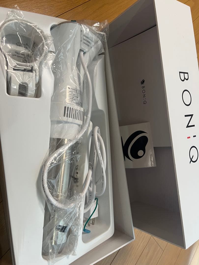 低温調理器具BONIQ ボニーク　ホワイト　BNQ-01(W)