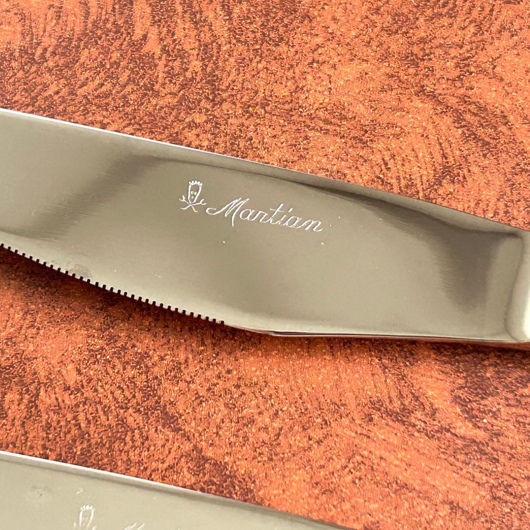 【新品、未使用】カトラリー マーシャン 高級ステンレス 18-11