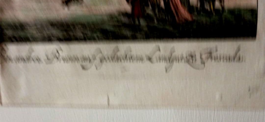 お値下げ　古典版画　1685年　FALDA 「Villa Frescada」