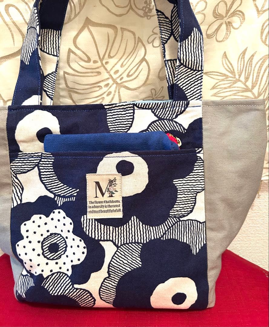 «993»◤専用ページ◢花柄バッグ*マリメッコ«Marimekko»*北欧調