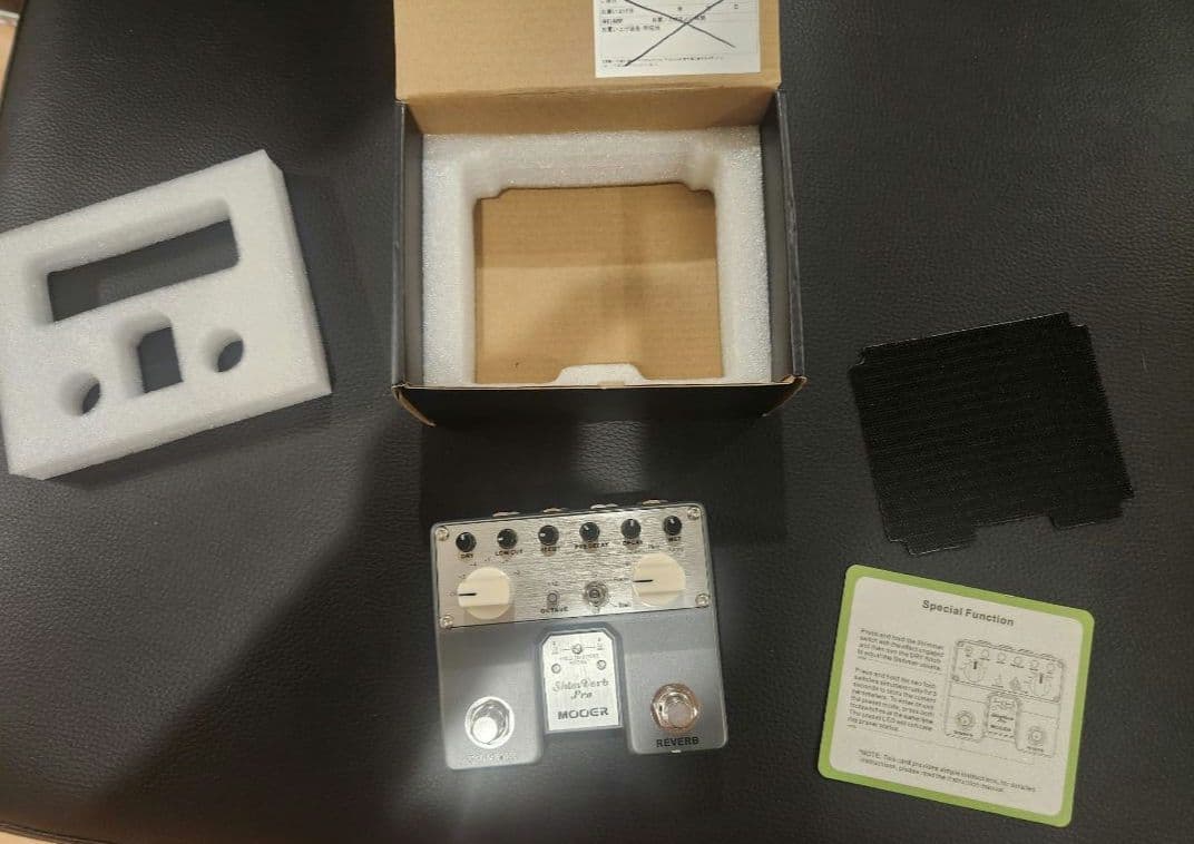 Mooer Shimverb Pro　• ギターエフエクター　•　リバーブ