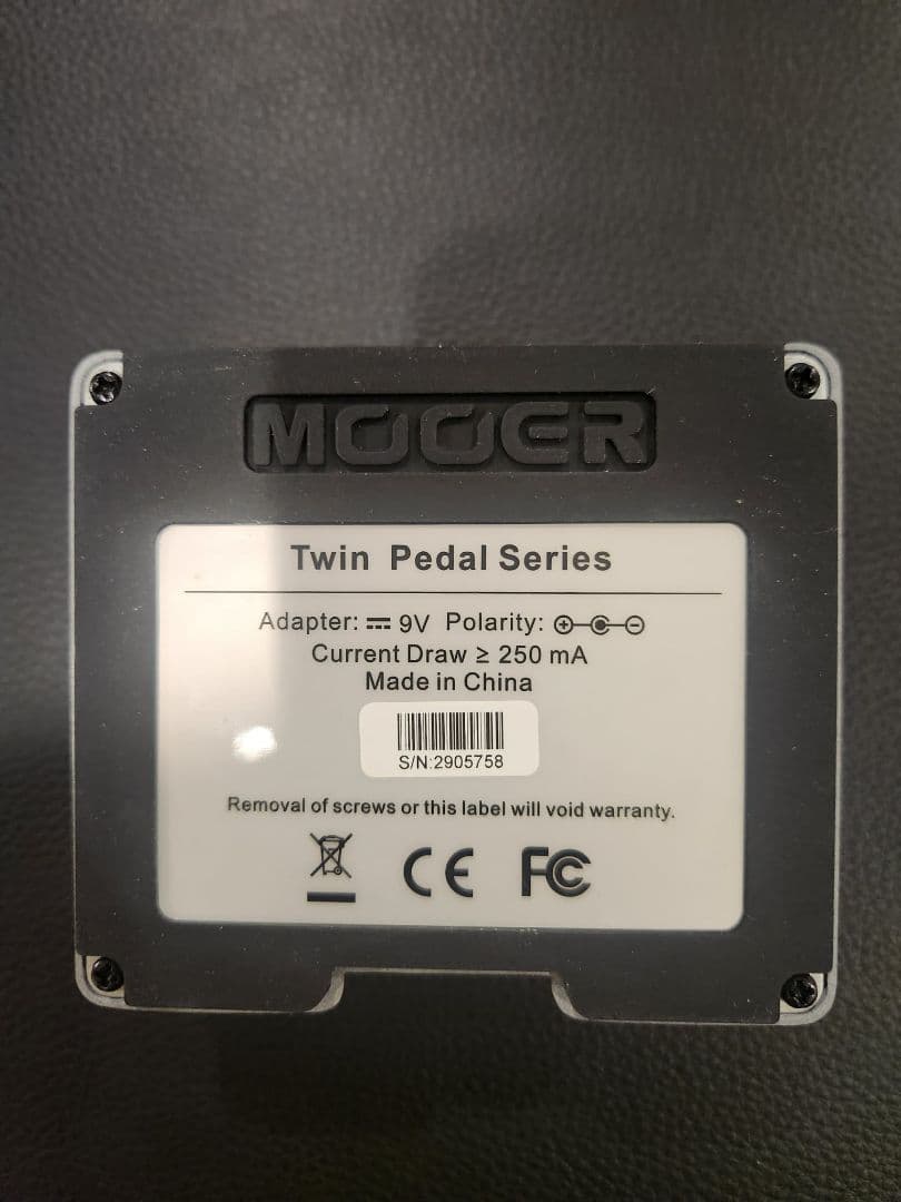 Mooer Shimverb Pro　• ギターエフエクター　•　リバーブ