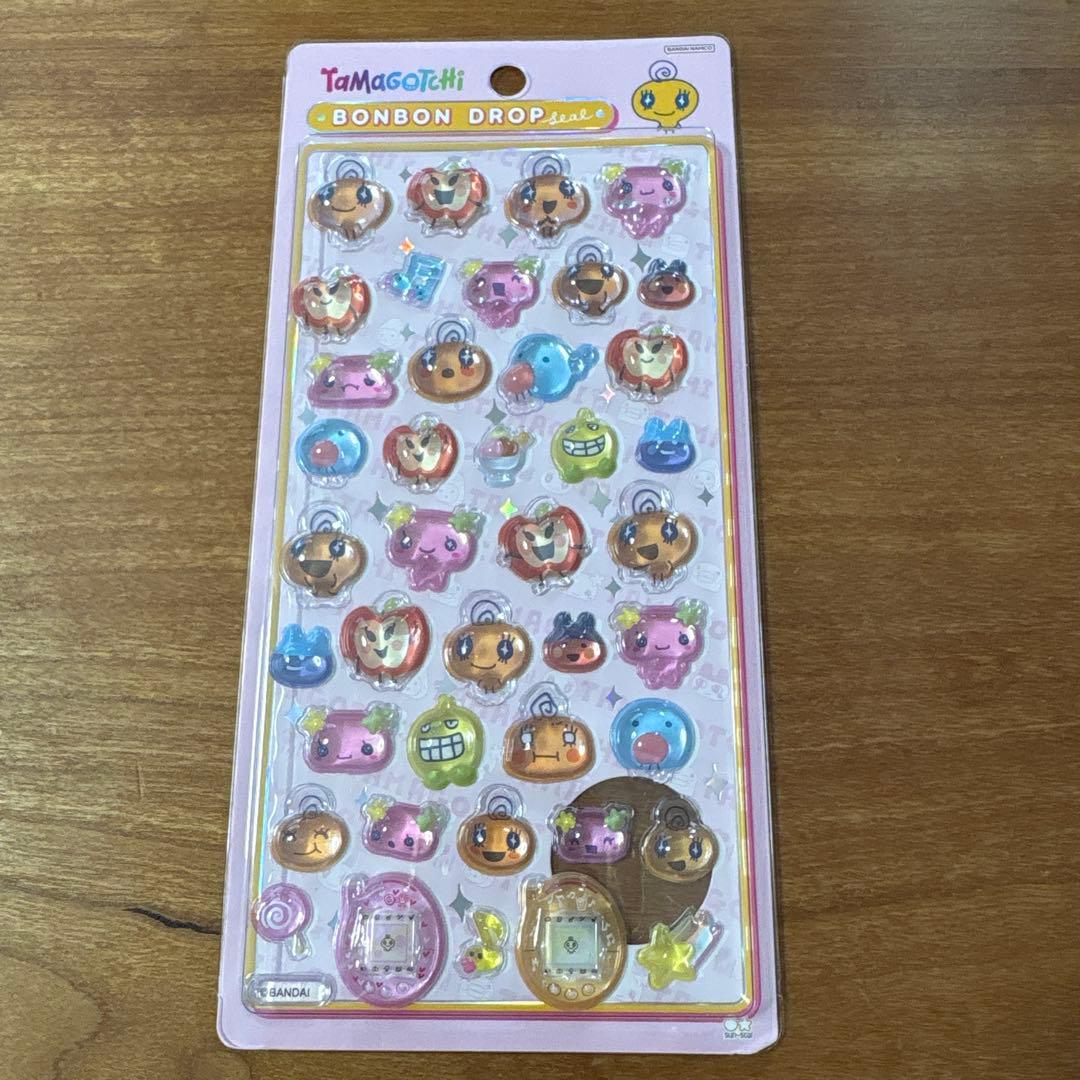 【正規品】たまごっち ボンボンドロップシール　4種セット