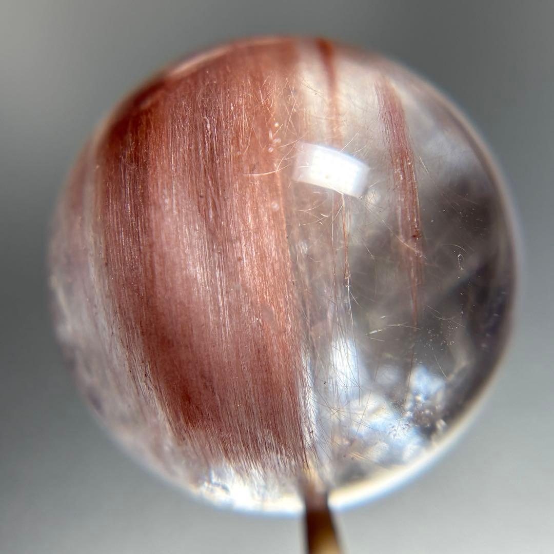 極上 ピンクサゲニティッククォーツ Ｋ903