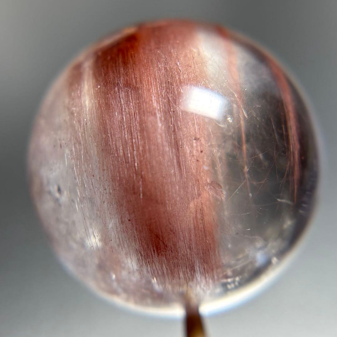 極上 ピンクサゲニティッククォーツ Ｋ903