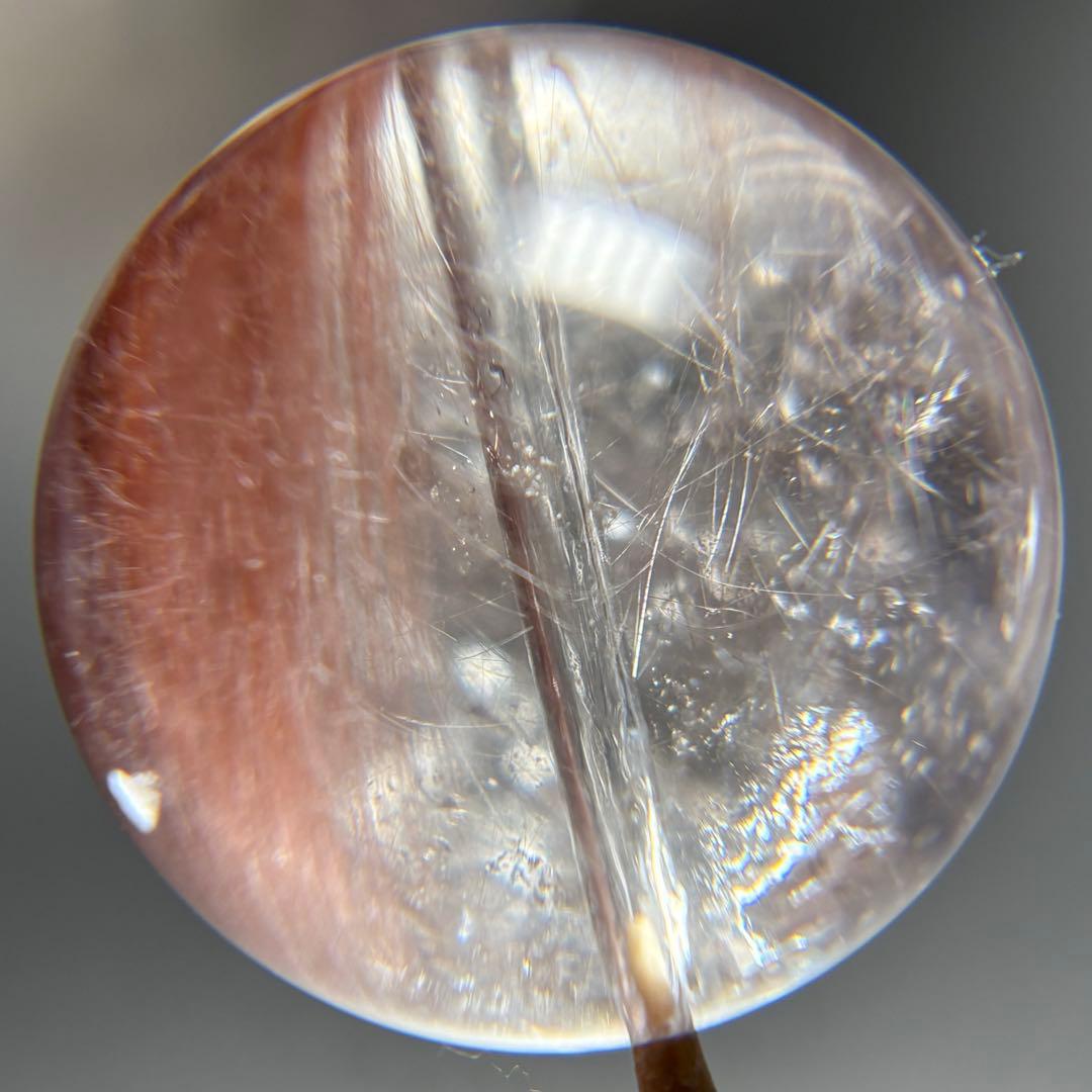 極上 ピンクサゲニティッククォーツ Ｋ903