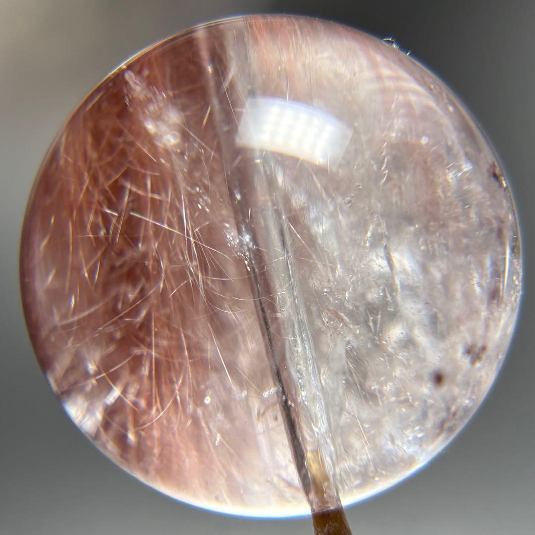 極上 ピンクサゲニティッククォーツ Ｋ903