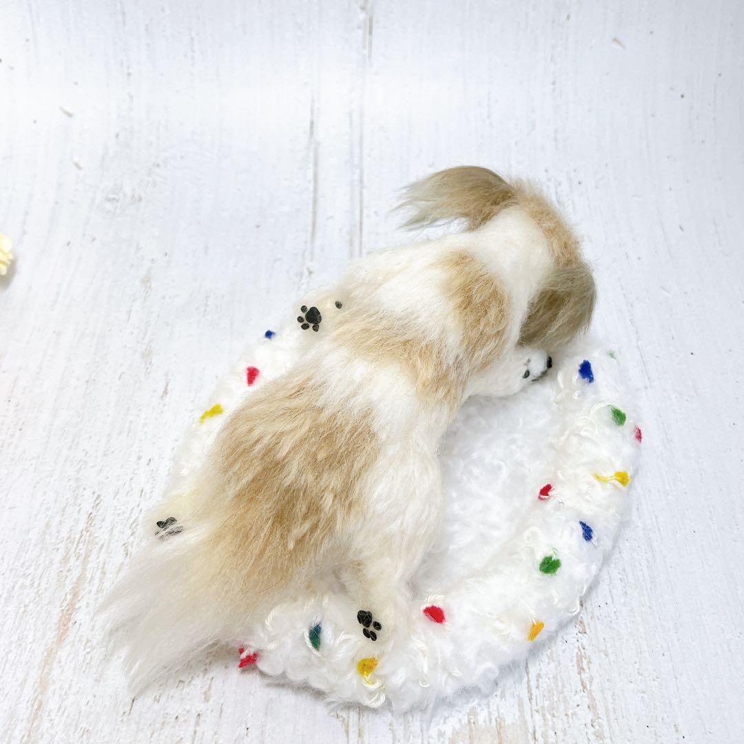 羊毛フェルト 犬 シーズー