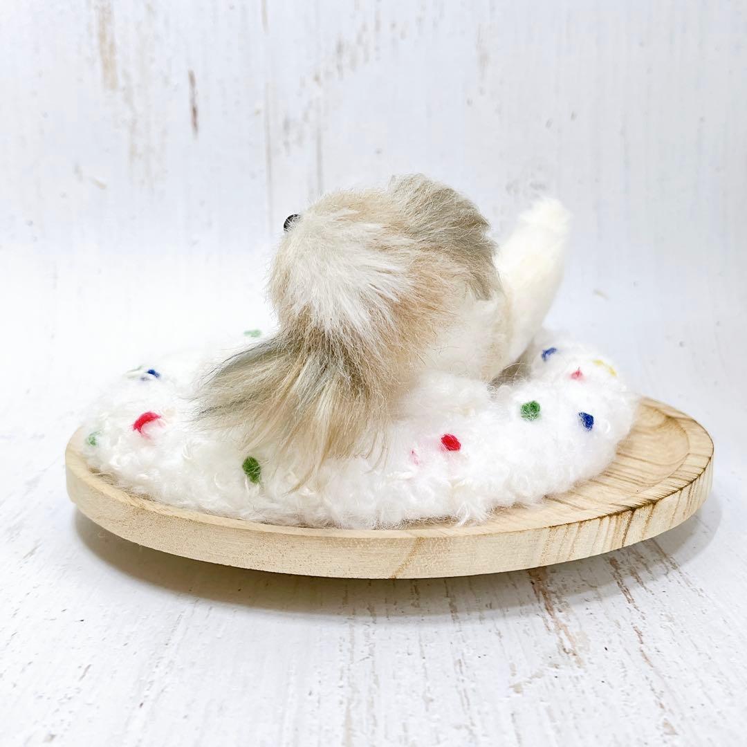 羊毛フェルト 犬 シーズー