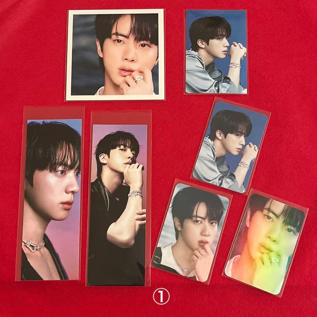 BTS ロングステッカー・ステッカー・ホログラム両面フォトカード等♡Jin