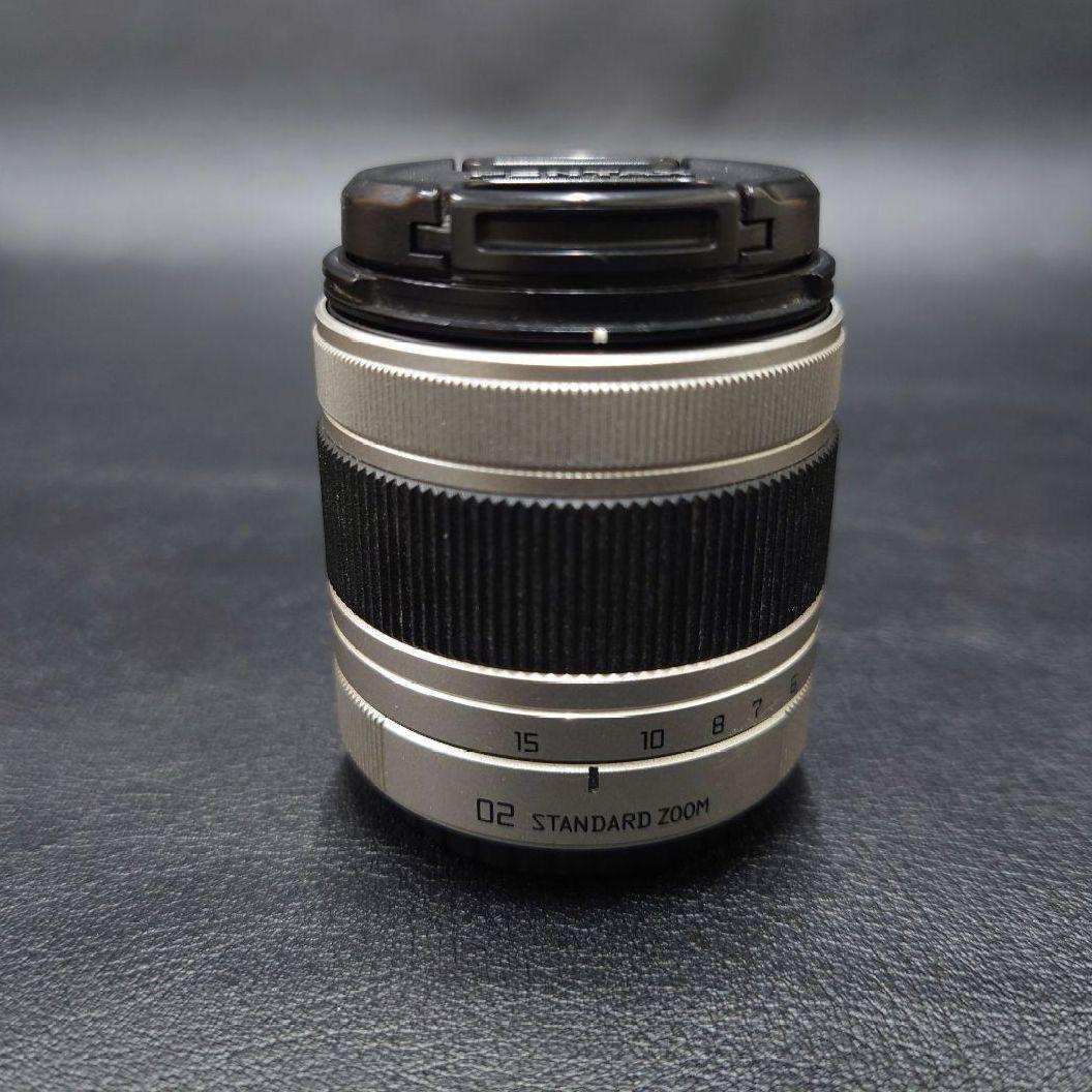 PENTAX Q ブラック×ボルドー本革 02レンズ　純正電池×2個　純正充電器