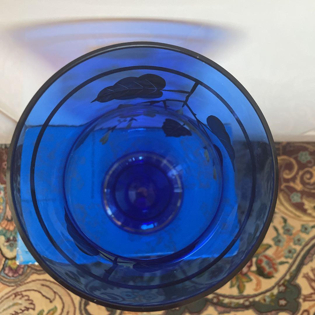 ボヘミアン　カリ・グラス花瓶