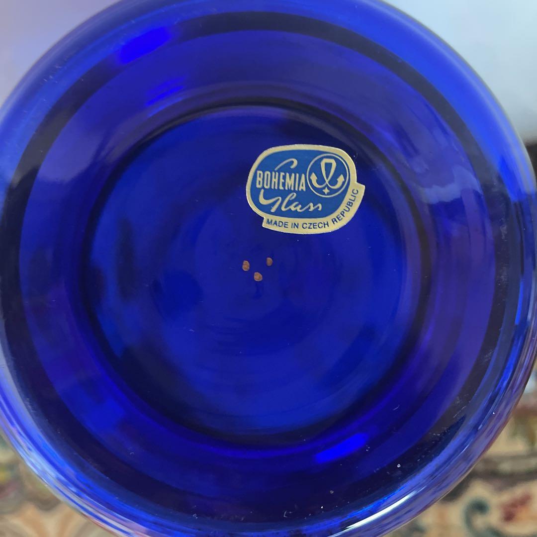 ボヘミアン　カリ・グラス花瓶