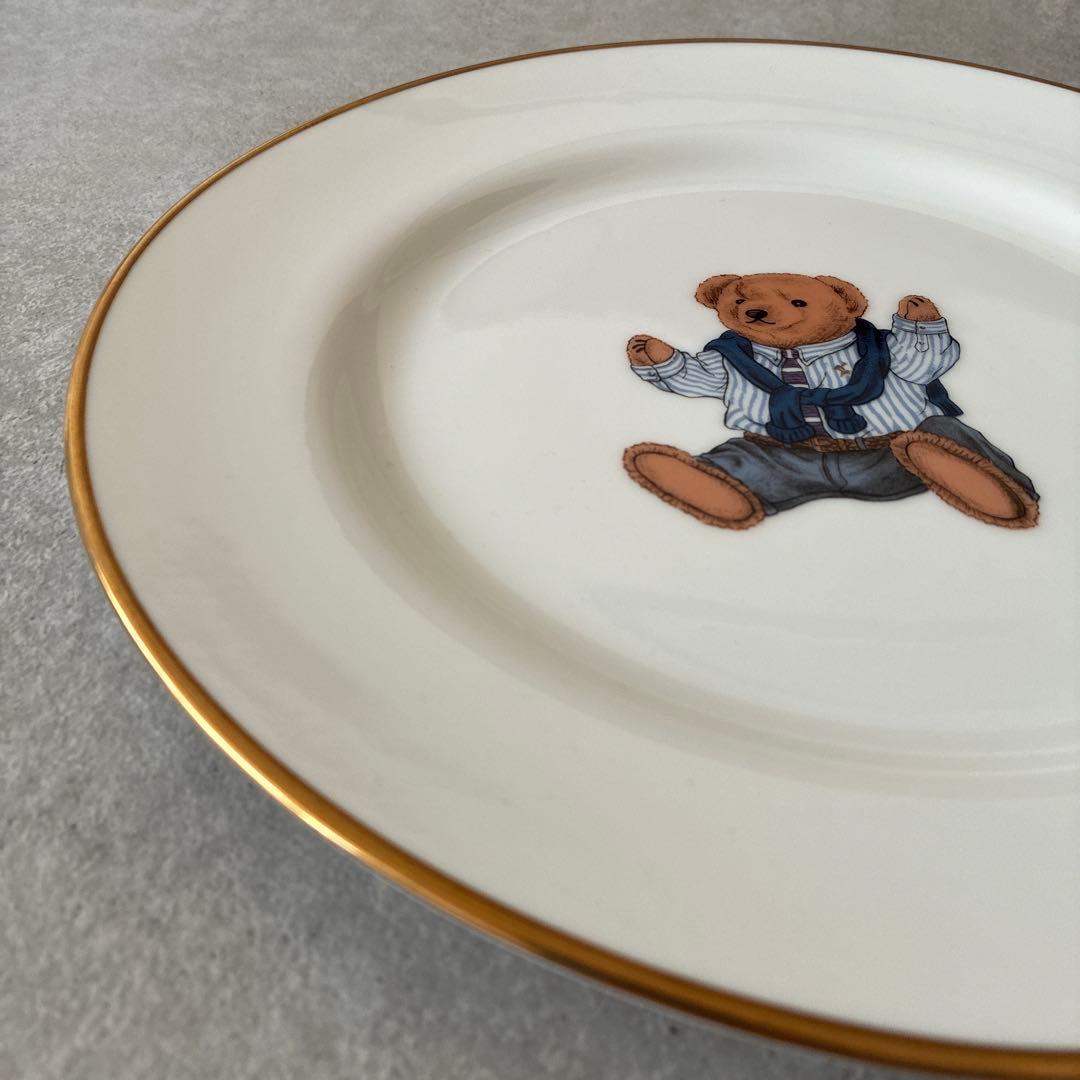 【新品未使用】POLO RALPH LAUREN ポロベア プレートセット