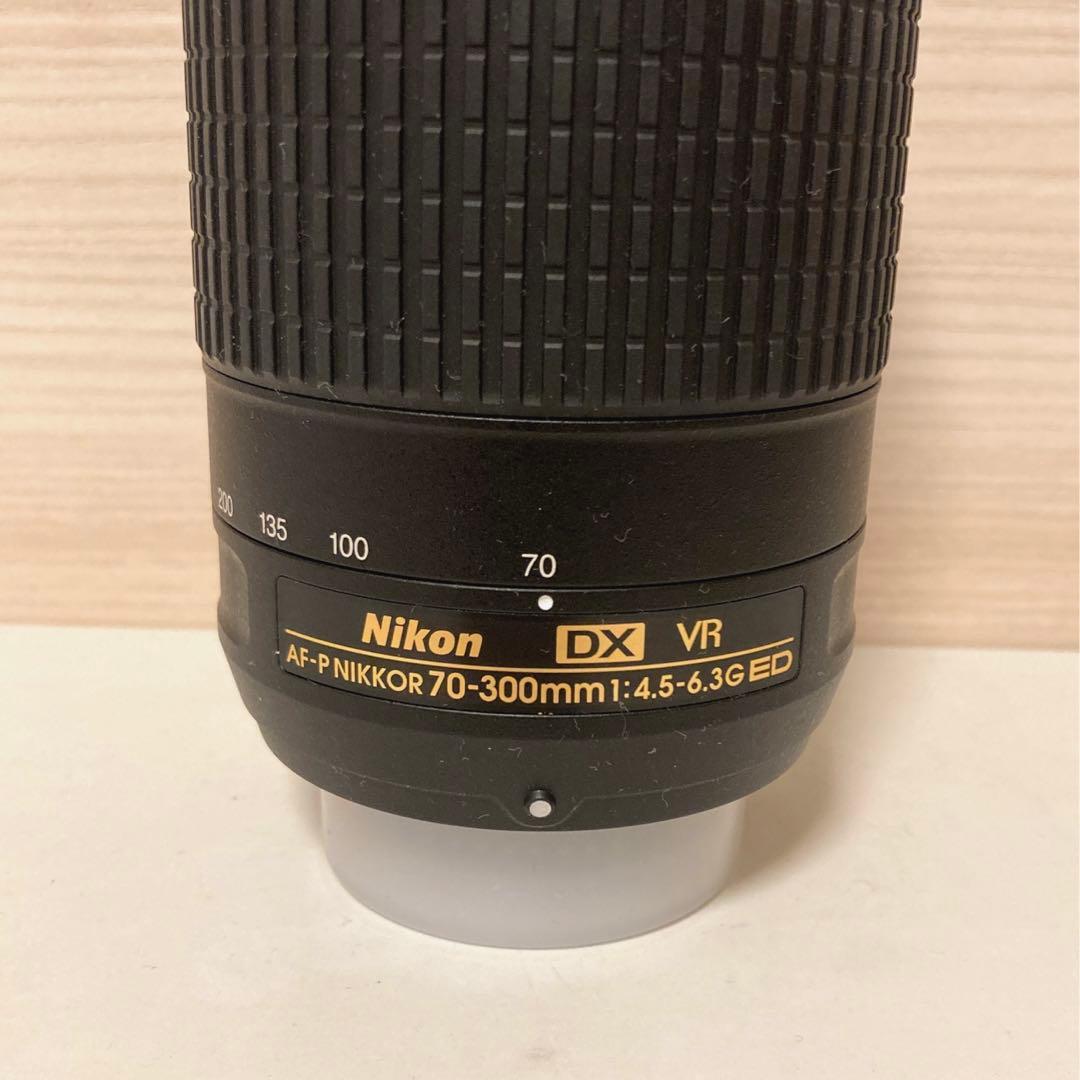 美品⭐︎Nikon DX VR AF-PDXNIKKOR70-300mm望遠レンズ