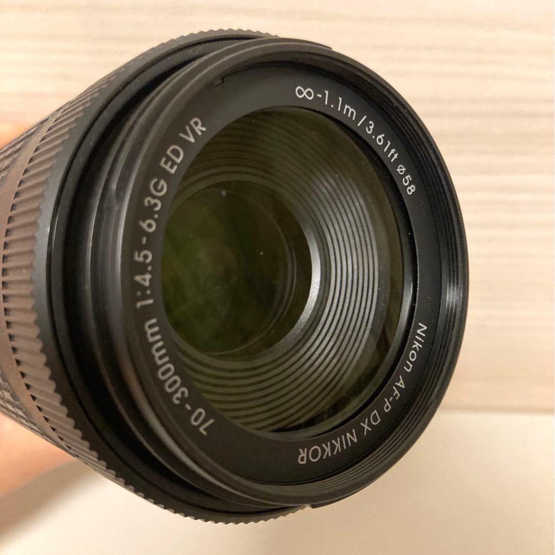 美品⭐︎Nikon DX VR AF-PDXNIKKOR70-300mm望遠レンズ