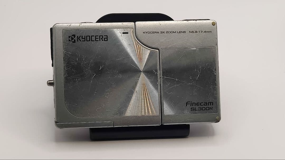 ✨【希少】KYOCERA FINECAM SL300R 京セラ デジカメ