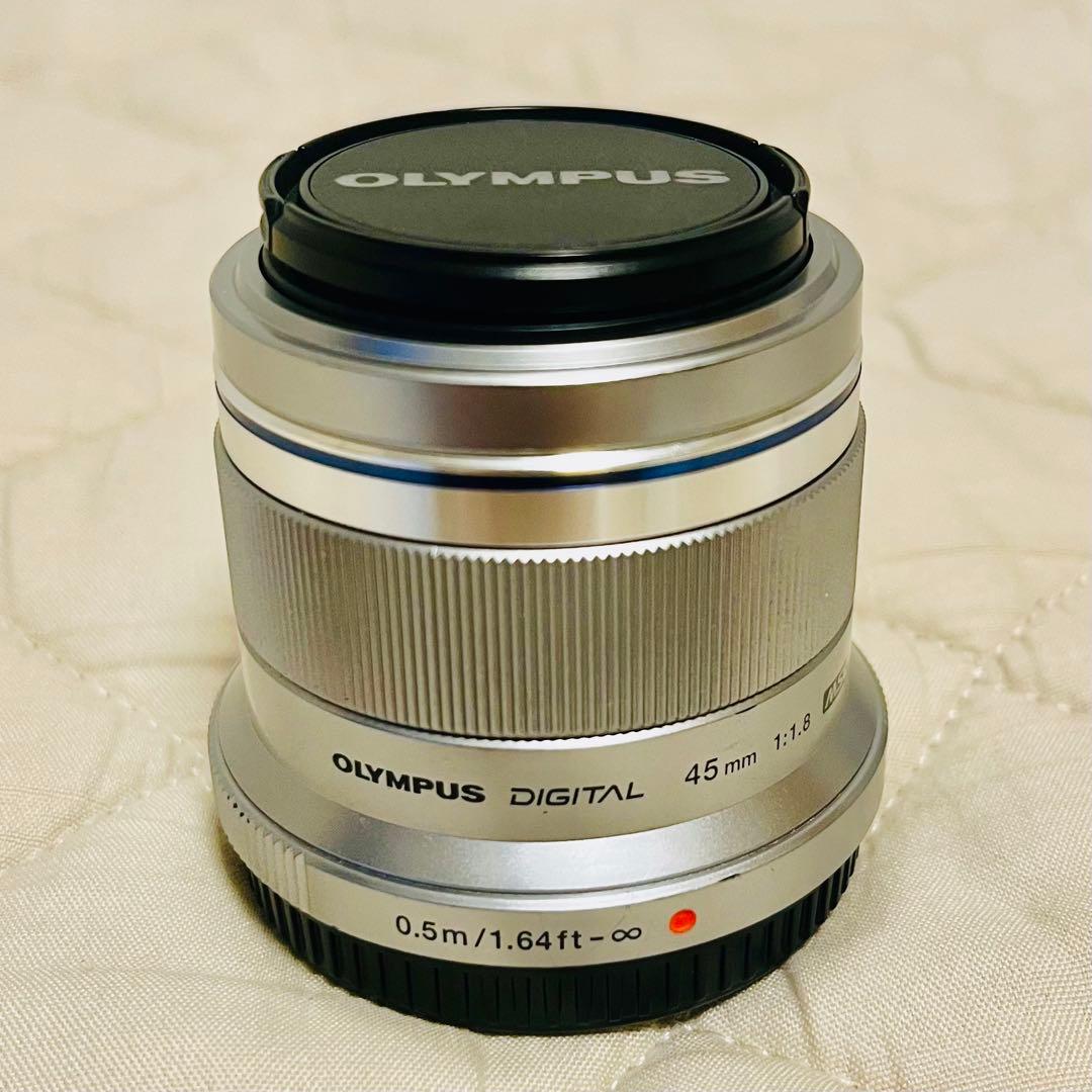 フィルター付　OLYMPUS M.ZUIKO DIGITAL 45mm F1.8