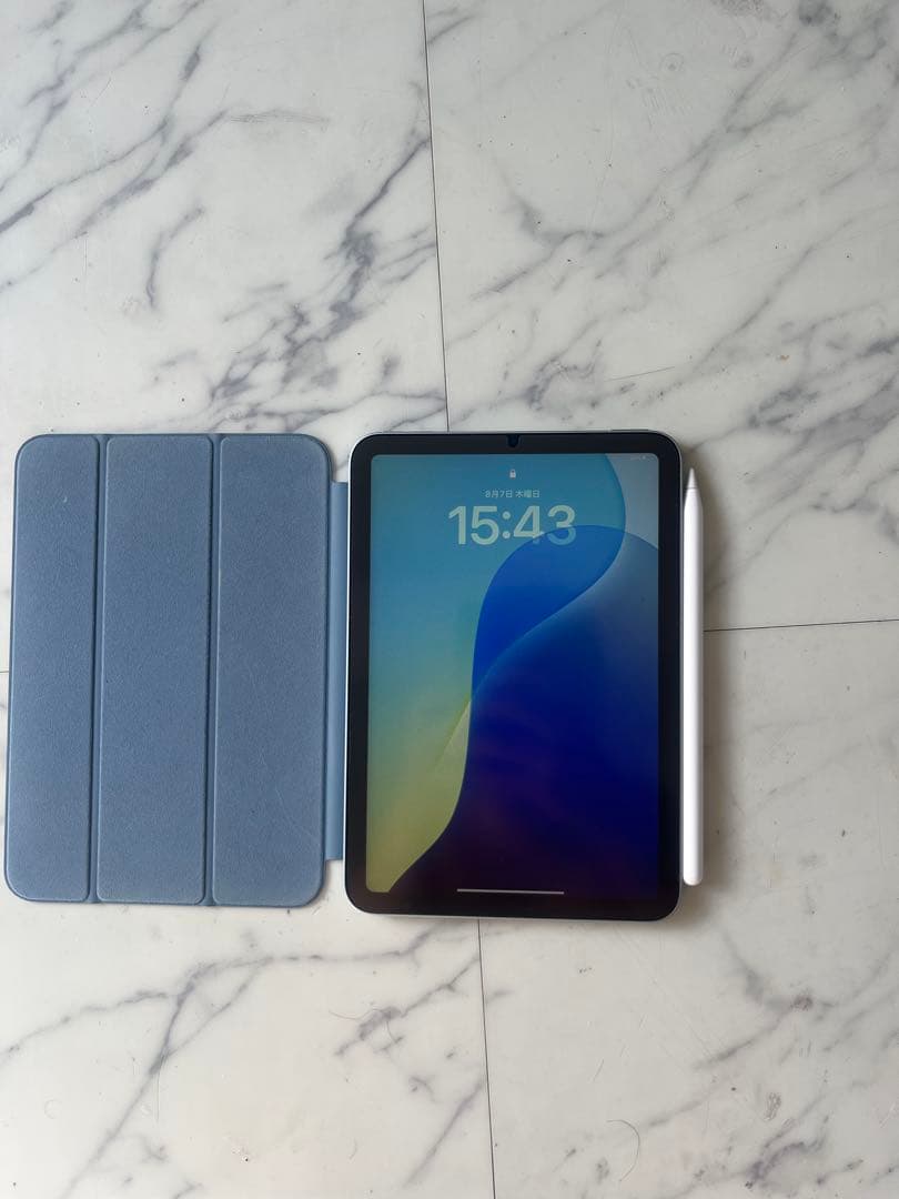 ipad mini A17 Pro blue 256gb 一式