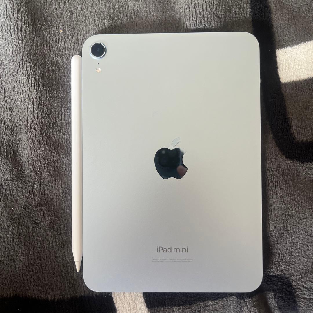 ipad mini A17 Pro blue 256gb 一式